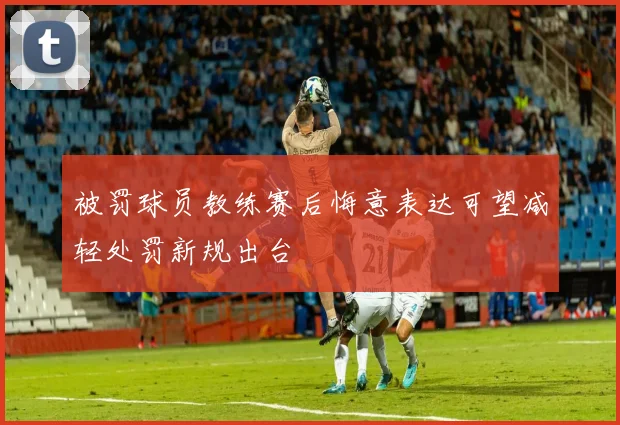 被罚球员教练赛后悔意表达可望减轻处罚新规出台
